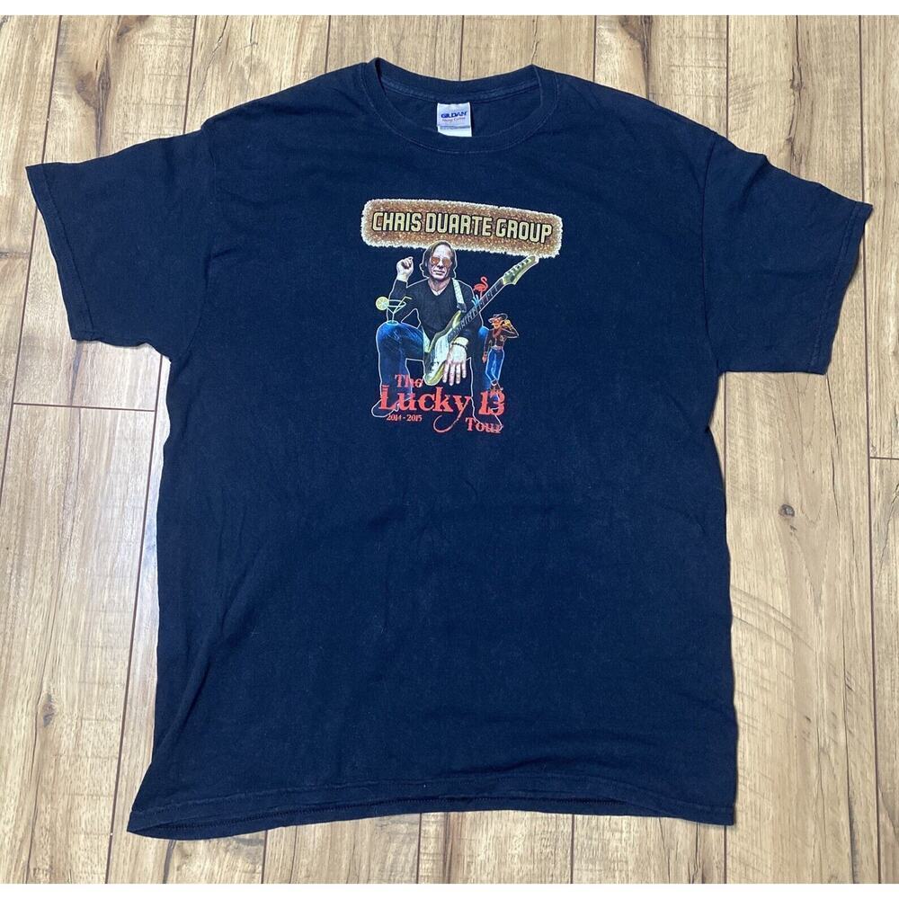 Chris Duarte‎ Group Large T-Shirt “The Lucky 13 Tour” 2014-2015